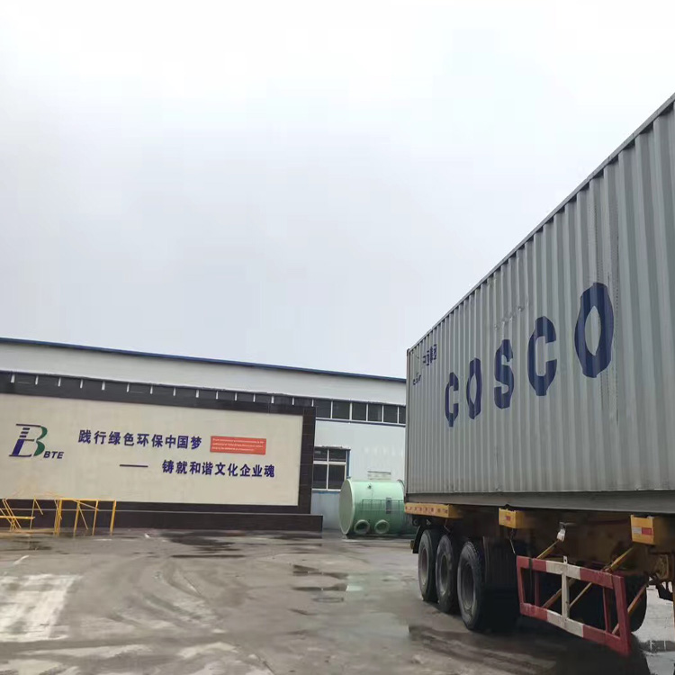 孟加拉某宾馆地埋式一体化污水处理设备发货！
